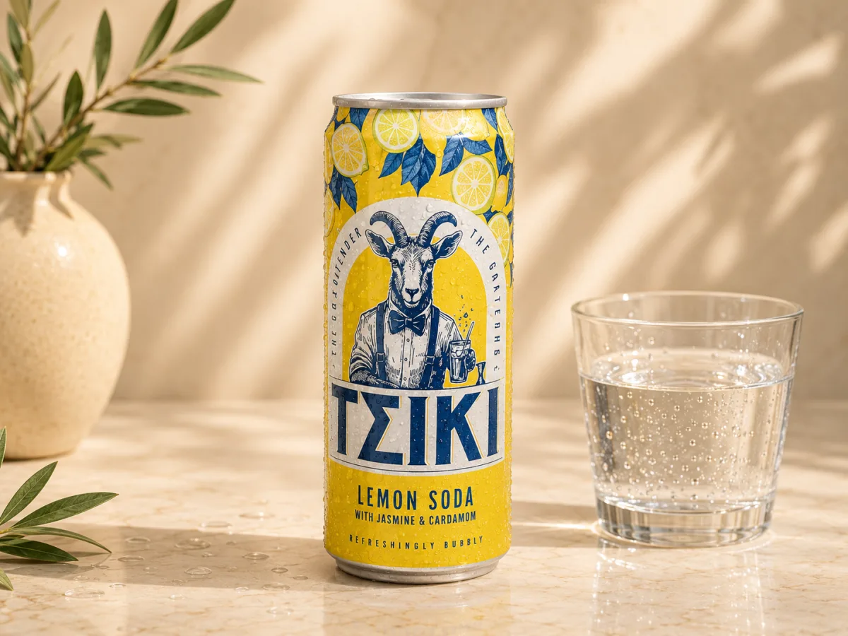 TZIKI lemon soda