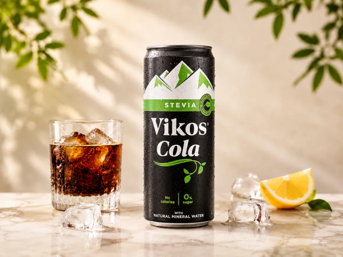 Βίκος Cola with stevia